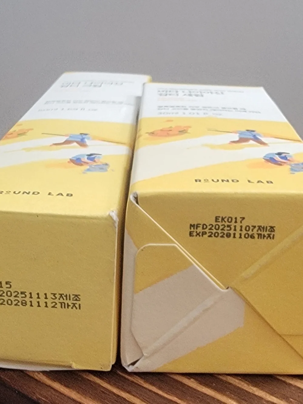 NIB Round Lab Vita Niacinamide Dark Spot Serum + Cream Duo